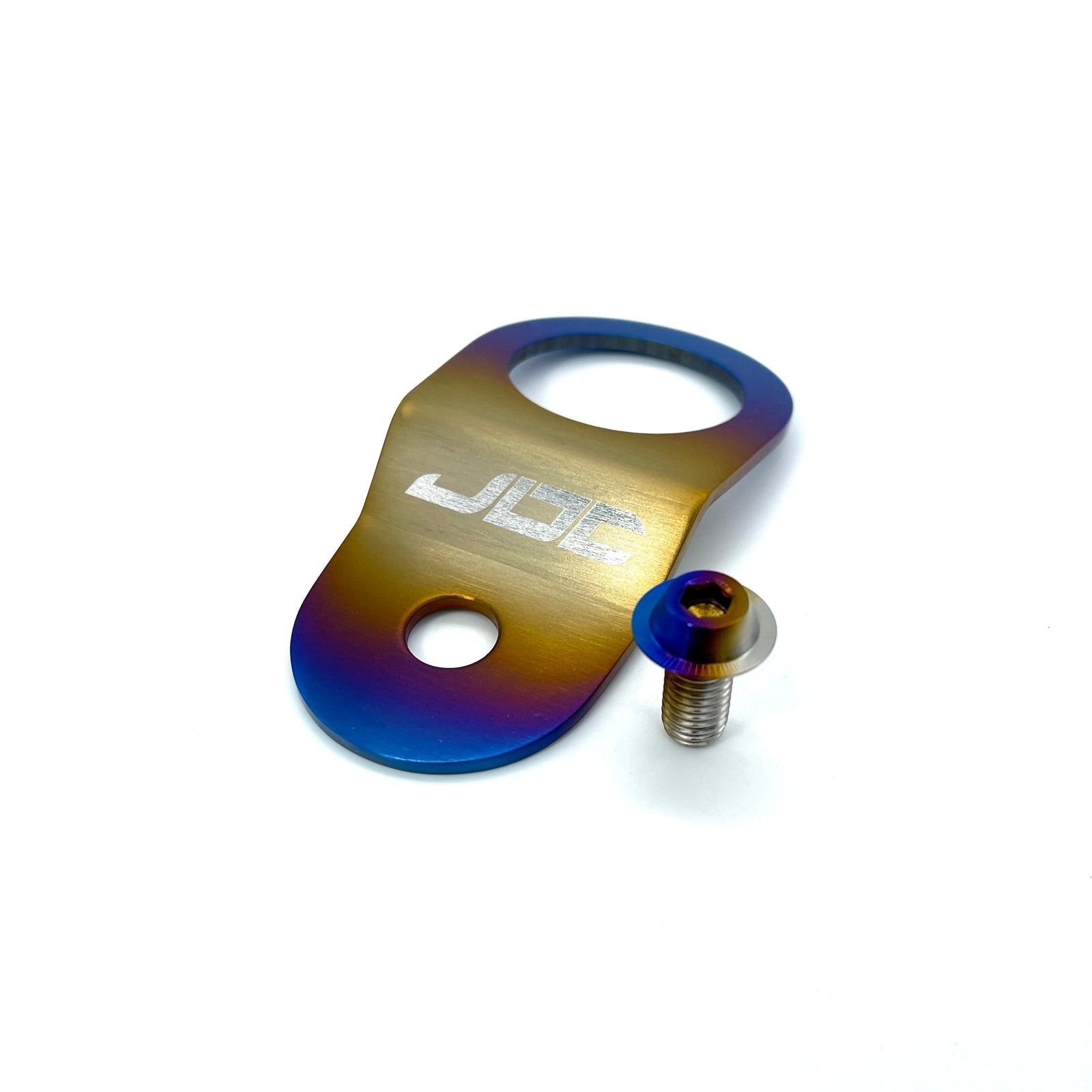JDC Titanium Radiator Stay Bracket Hardware | Sold Individually (Evo 7/8/9/Universal) - Graveyard Performance