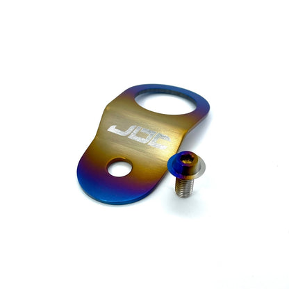 JDC Titanium Radiator Stay Bracket Hardware | Sold Individually (Evo 7/8/9/Universal) - Graveyard Performance