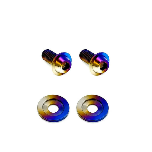 JDC Titanium Radiator Support Hood Latch Hardware (Fiesta ST) - Graveyard Performance