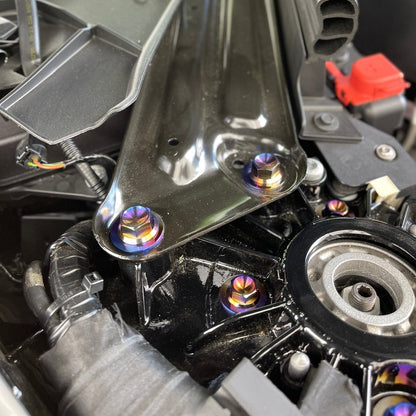 JDC Titanium Rear Strut Brace Hardware Kit (MK5 Supra) - Graveyard Performance