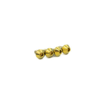 JDC Titanium Replacement Hardware for Air Lift 3P/3H Manifold Badge - Graveyard Performance