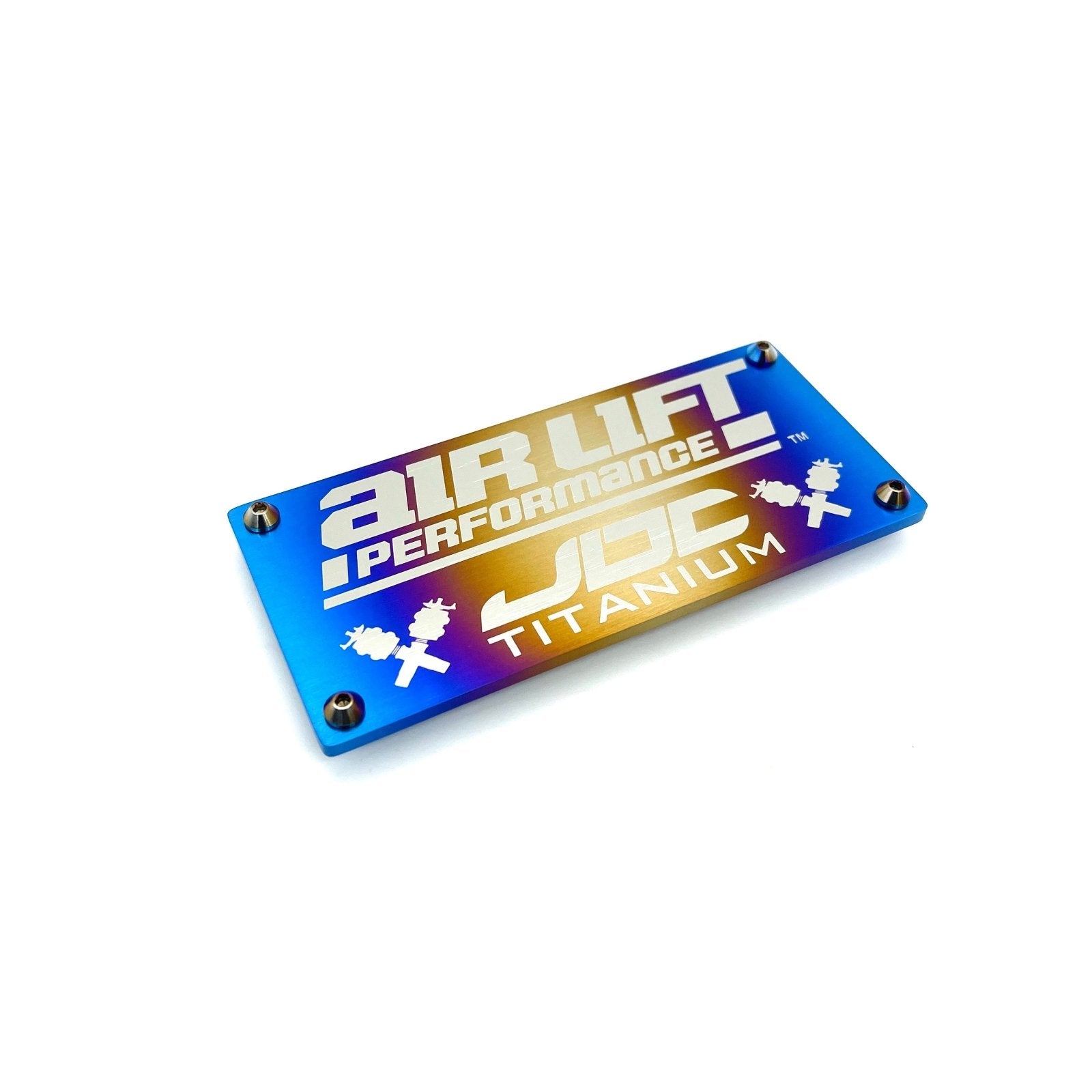 JDC Titanium Replacement Hardware for Air Lift 3P/3H Manifold Badge - Graveyard Performance