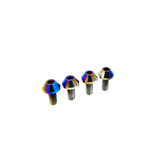 JDC Titanium Replacement Hardware for Air Lift 3P/3H Manifold Badge - Graveyard Performance