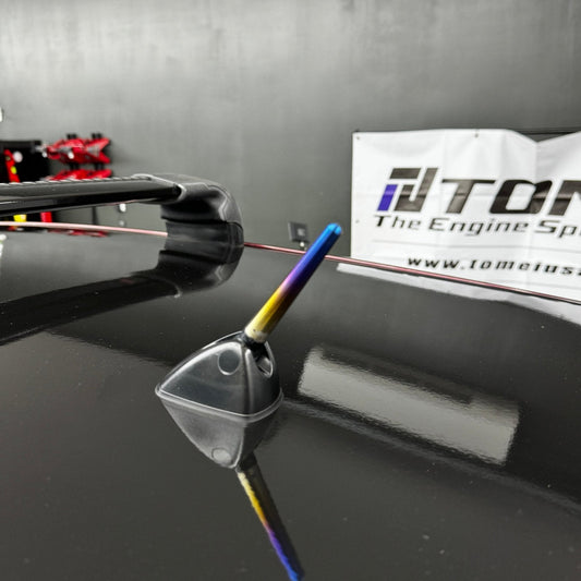 JDC Titanium Shorty Antenna (08-14 WRX/STi) - Graveyard Performance