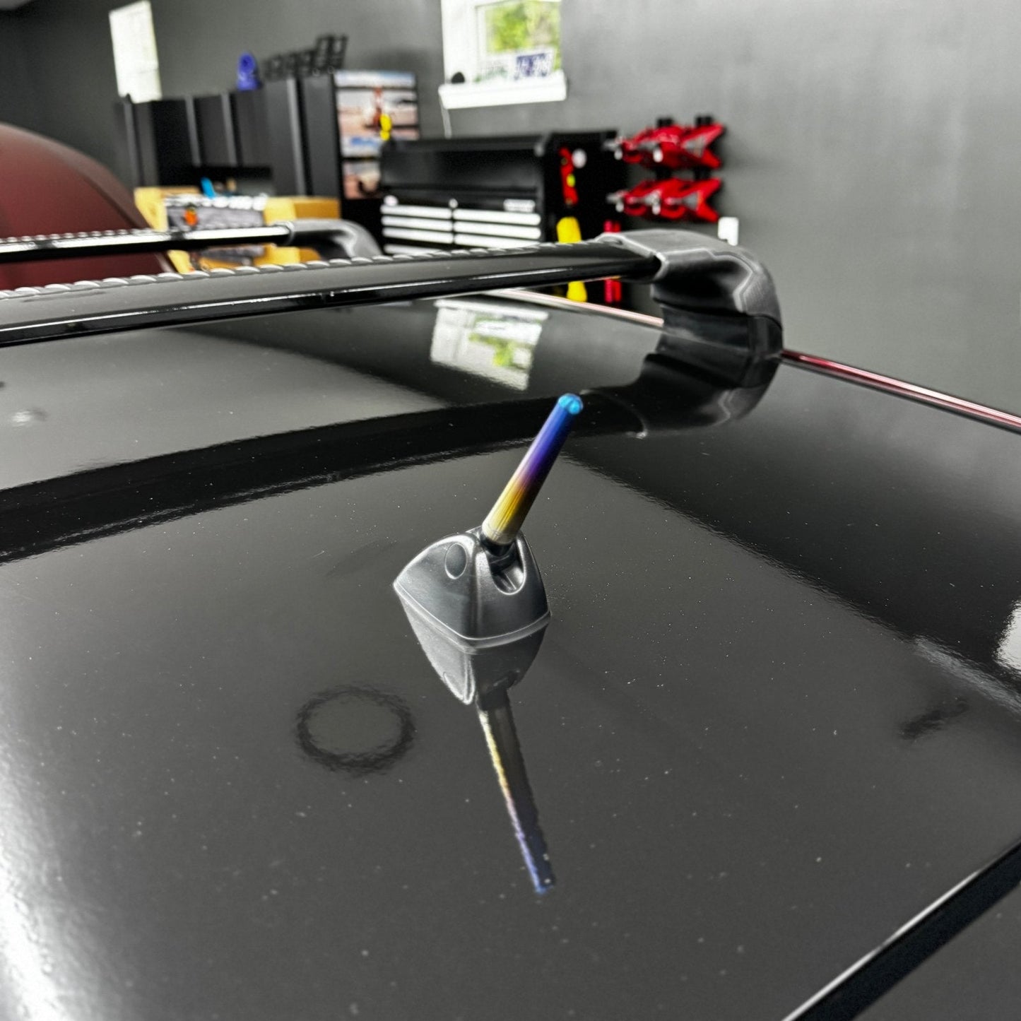 JDC Titanium Shorty Antenna (08-14 WRX/STi) - Graveyard Performance