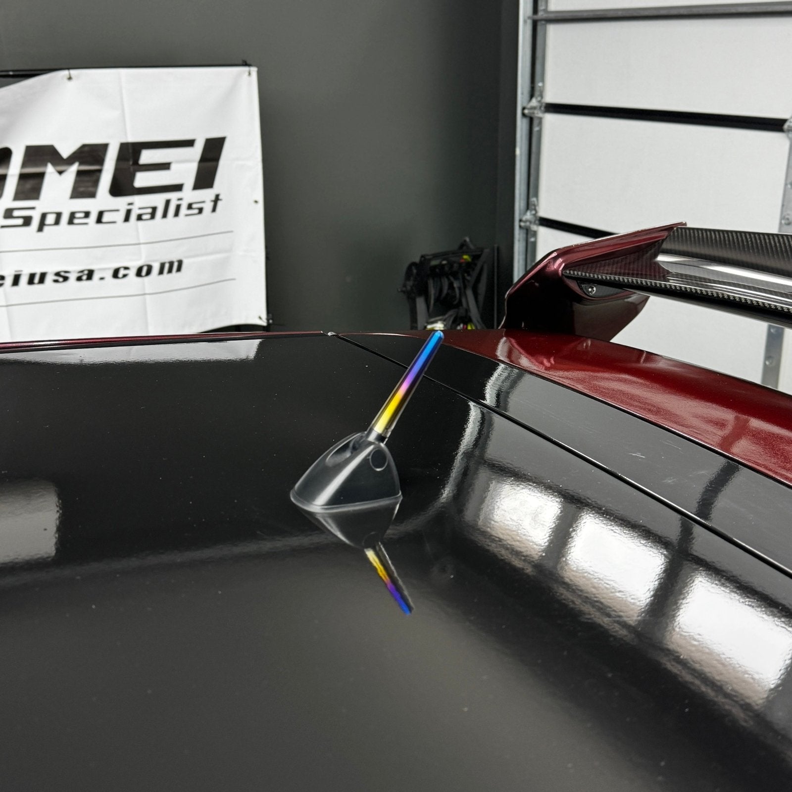 JDC Titanium Shorty Antenna (08-14 WRX/STi) - Graveyard Performance