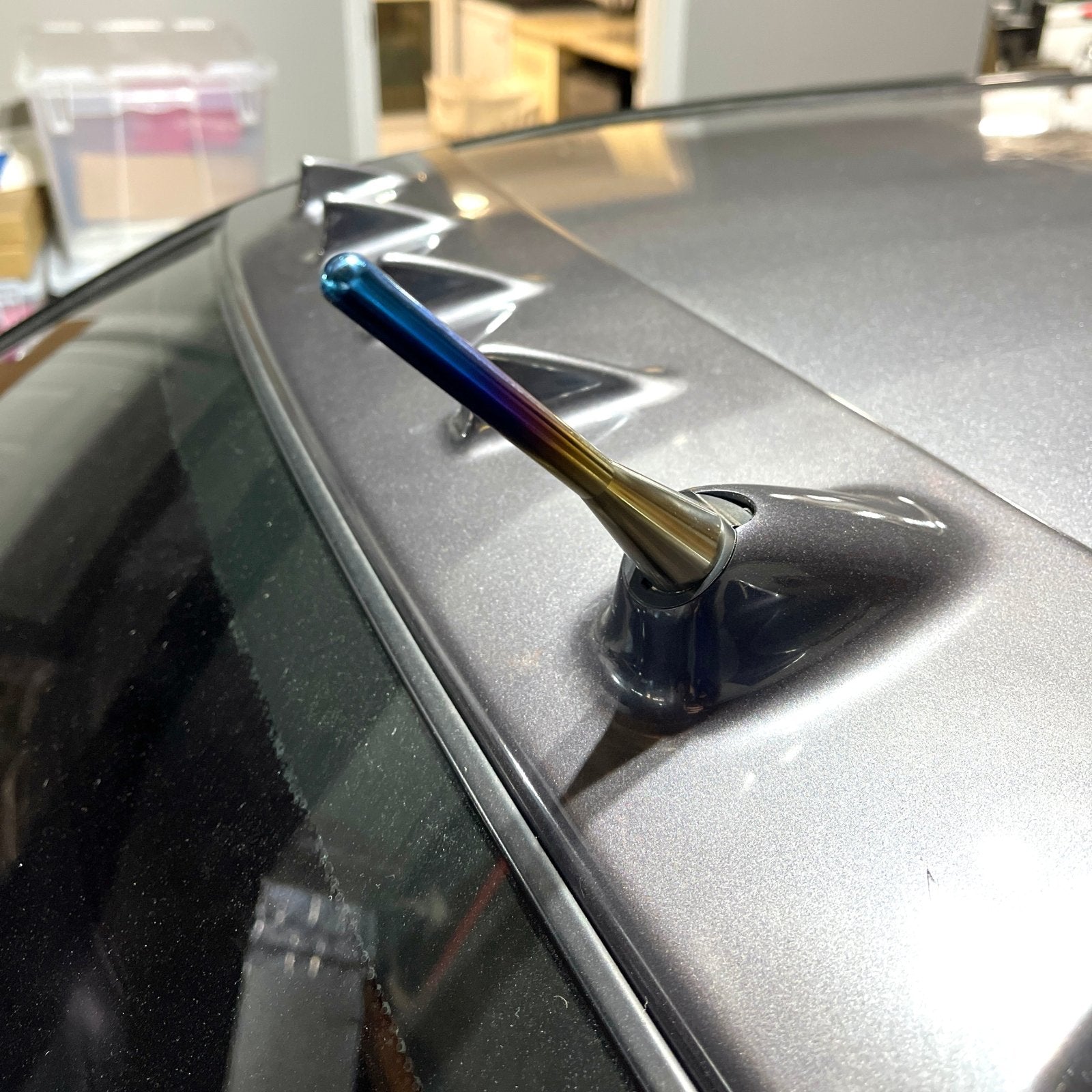 JDC Titanium Shorty Antenna (Multiple Fitments) - Graveyard Performance