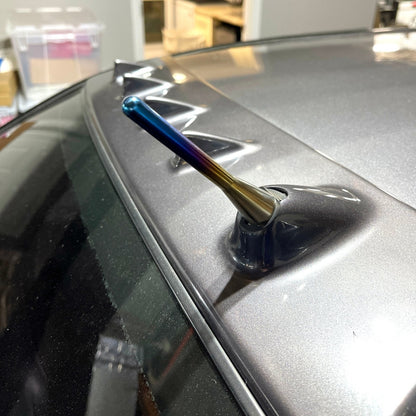 JDC Titanium Shorty Antenna (Multiple Fitments) - Graveyard Performance