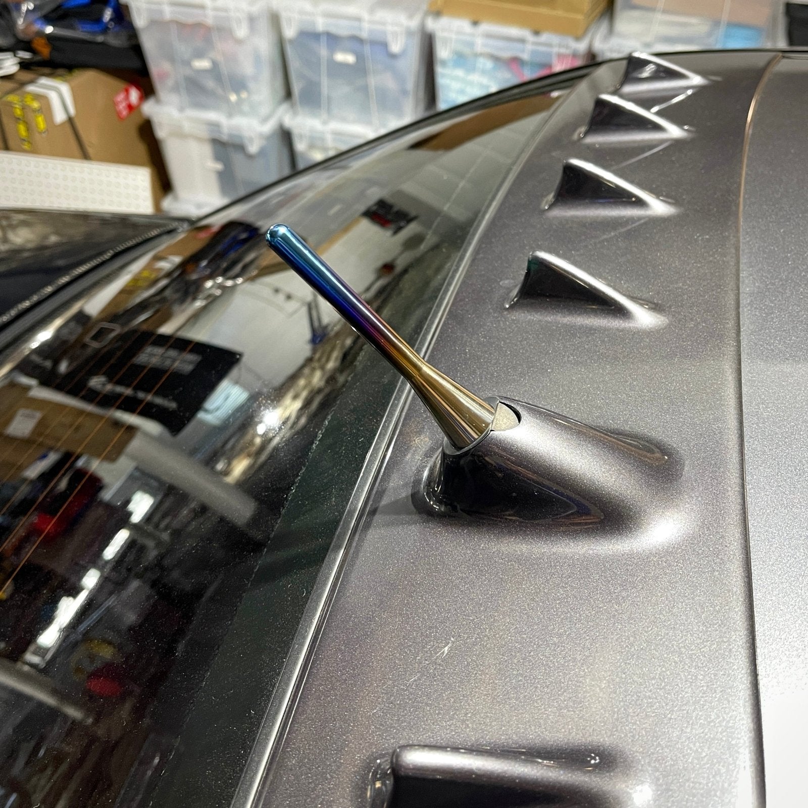 JDC Titanium Shorty Antenna (Multiple Fitments) - Graveyard Performance