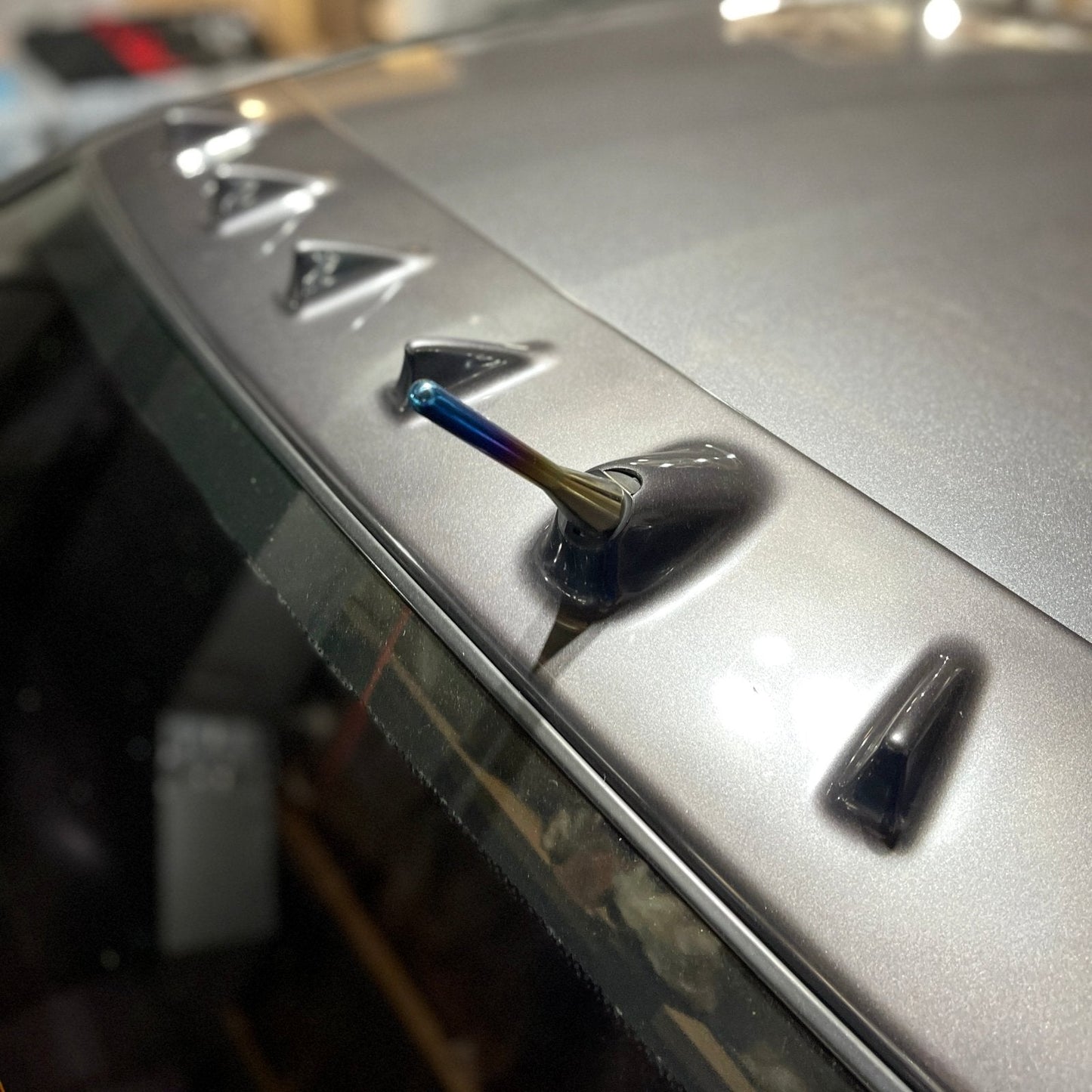 JDC Titanium Shorty Antenna (Multiple Fitments) - Graveyard Performance