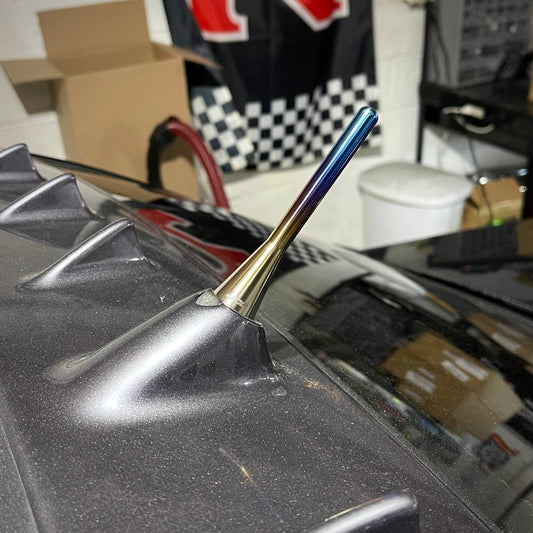 JDC Titanium Shorty Antenna (Multiple Fitments) - Graveyard Performance