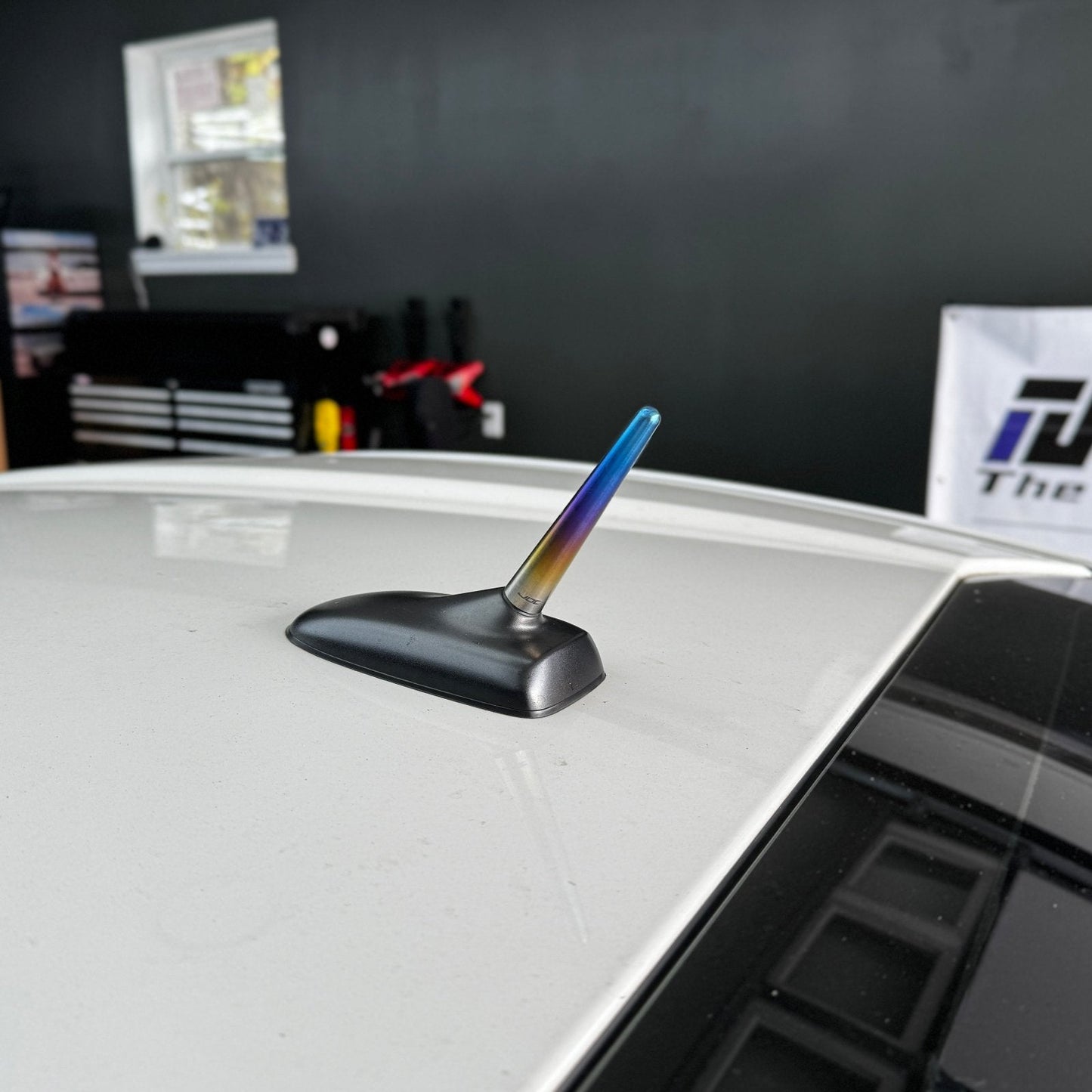 JDC Titanium Shorty Antenna (Universal) - Graveyard Performance