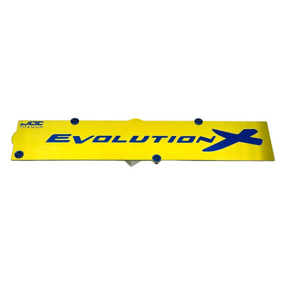 JDC Titanium Spark Plug Cover (Evo X) - Graveyard Performance