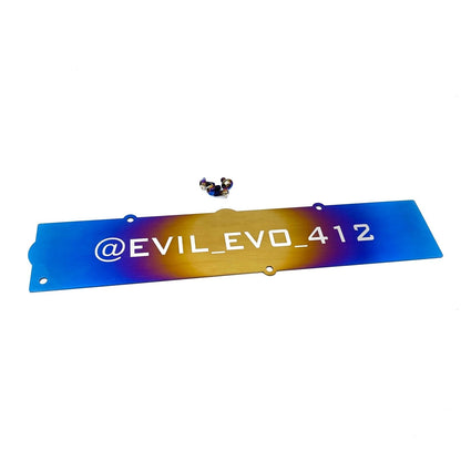 JDC Titanium Spark Plug Cover (Evo X) - Graveyard Performance
