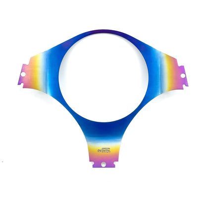 JDC Titanium Steering Wheel Overlay (Evo 7/8/9) - Graveyard Performance