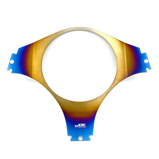 JDC Titanium Steering Wheel Overlay (Evo 7/8/9) - Graveyard Performance