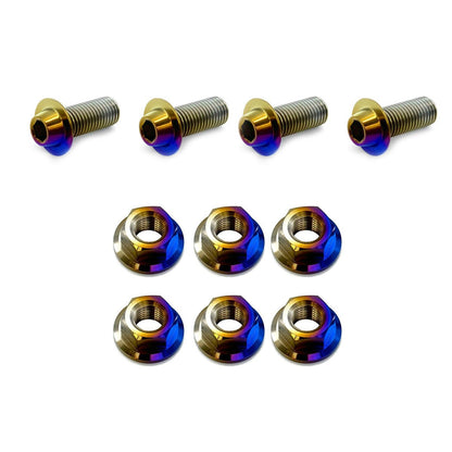 JDC Titanium Strut Brace Hardware (370Z) - Graveyard Performance