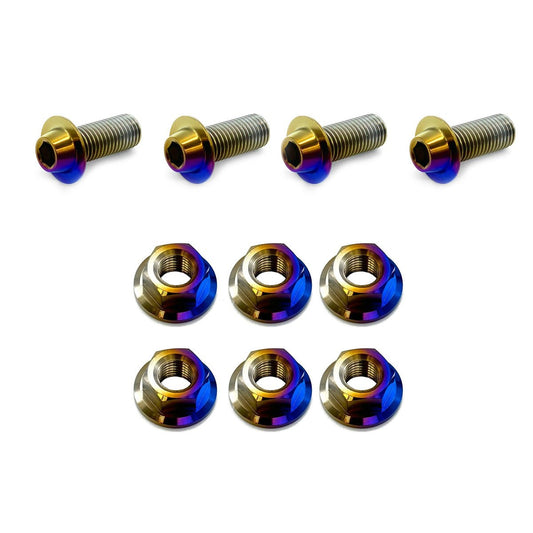 JDC Titanium Strut Brace Hardware (370Z) - Graveyard Performance