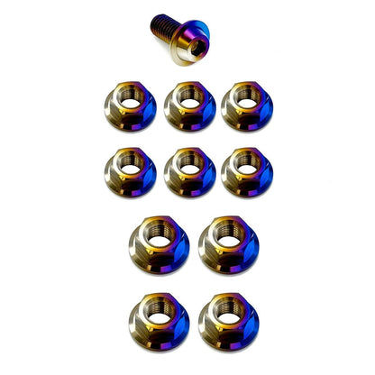 JDC Titanium Strut Tower Area Hardware Kit (Fiesta ST) - Graveyard Performance
