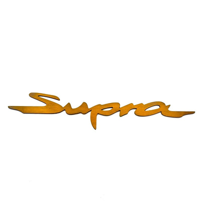 JDC Titanium "Supra" Badge (A90 Supra) - Graveyard Performance