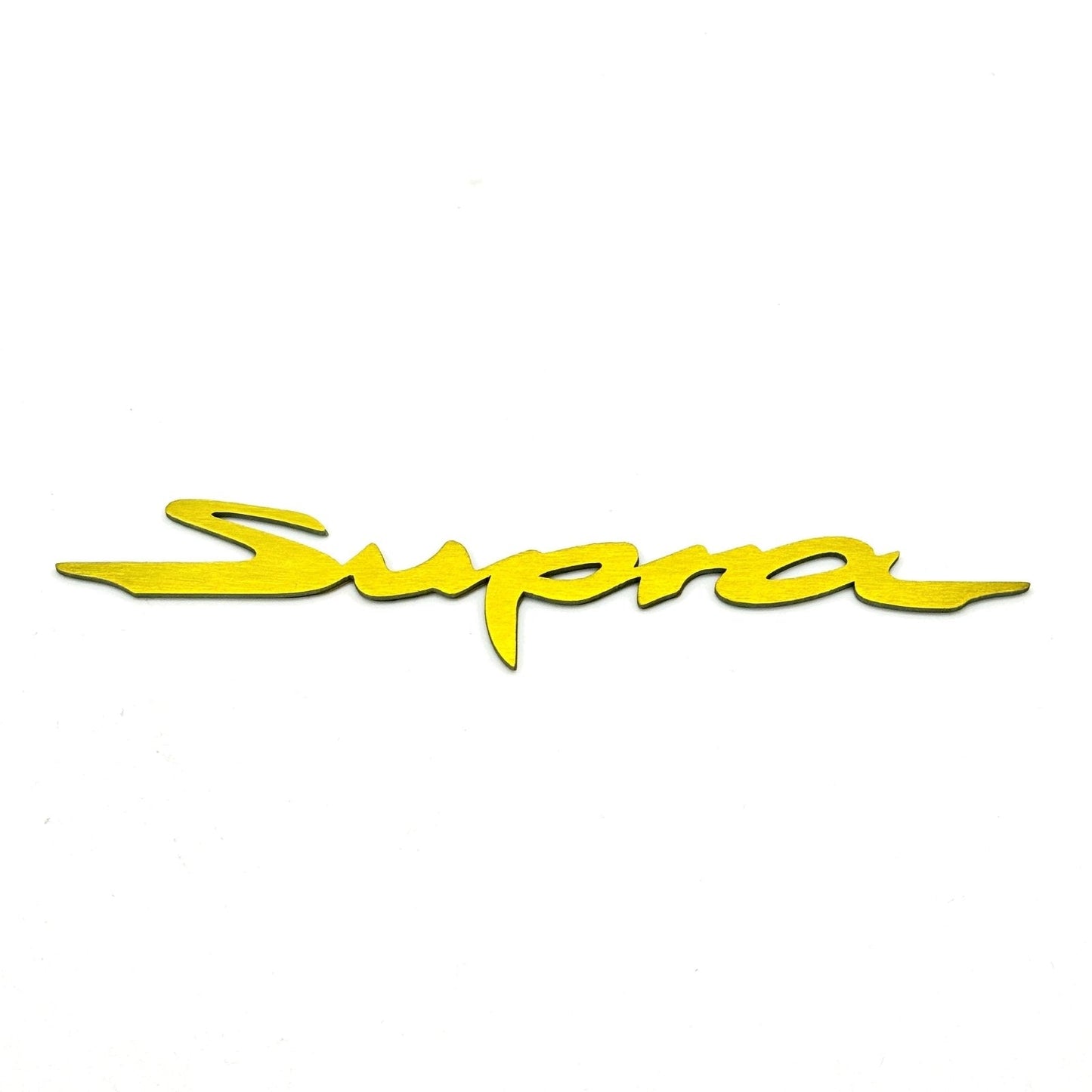 JDC Titanium "Supra" Badge (A90 Supra) - Graveyard Performance