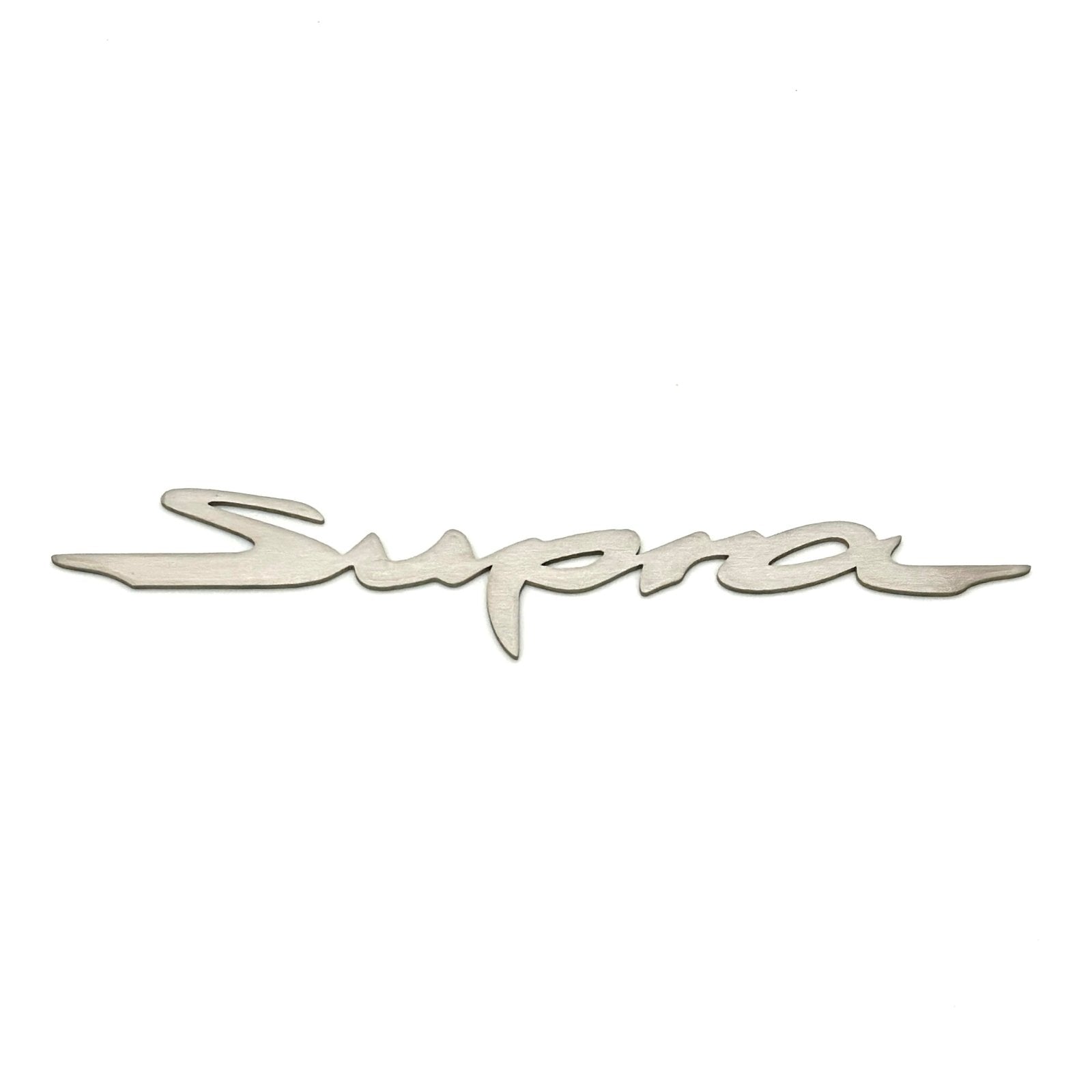 JDC Titanium "Supra" Badge (A90 Supra) - Graveyard Performance