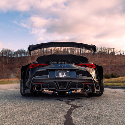 JDC Titanium "Supra" Badge (A90 Supra) - Graveyard Performance