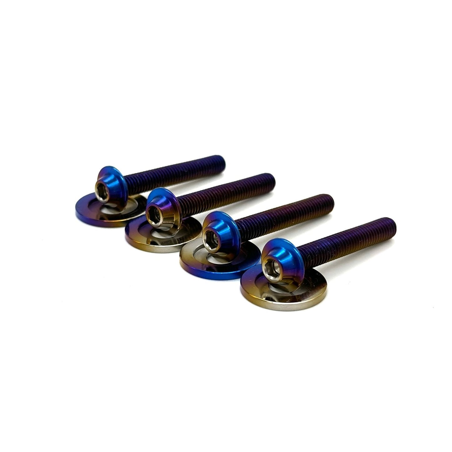 JDC Titanium Trunk Bracket Hardware Kit (Evo 7/8/9) - Graveyard Performance