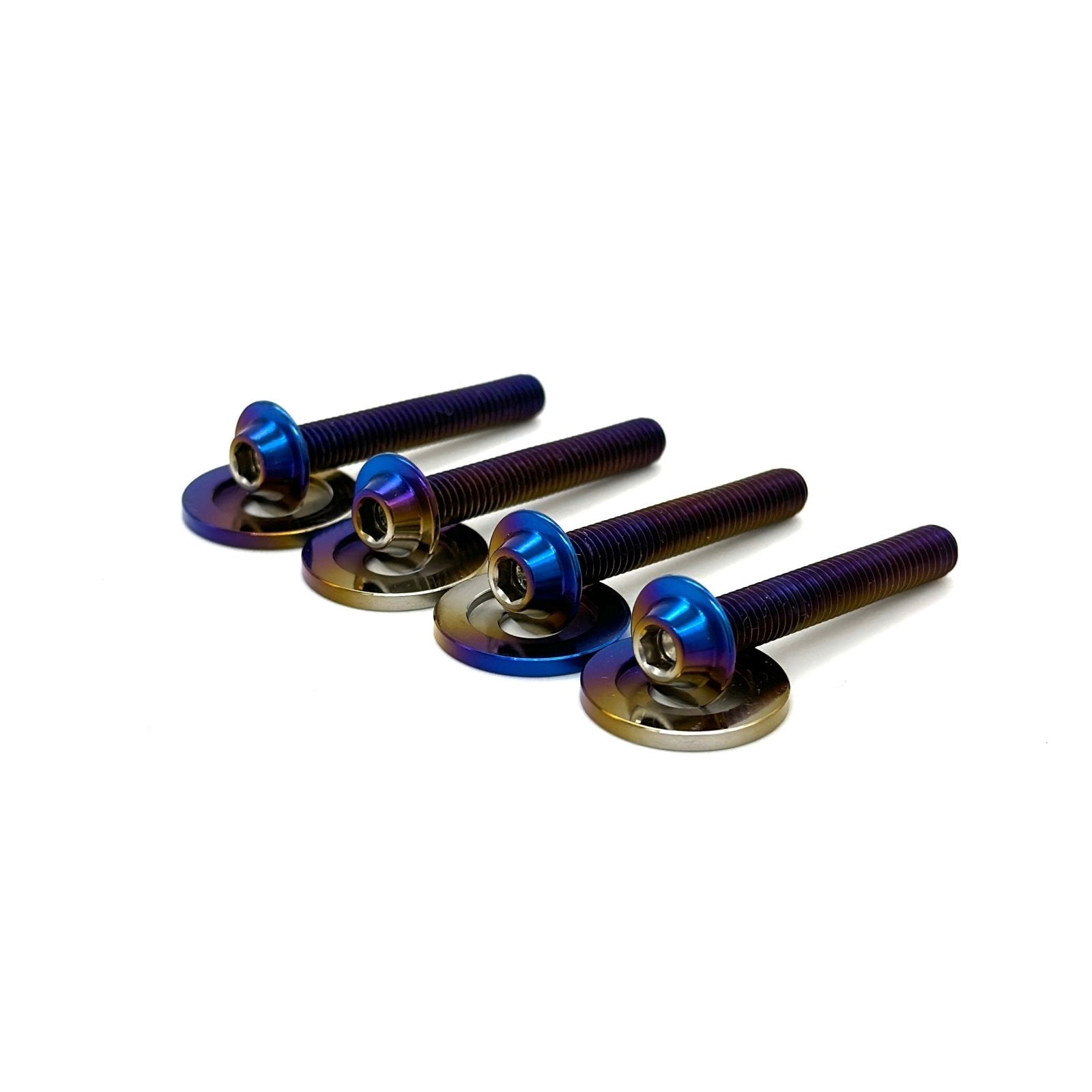 JDC Titanium Trunk Bracket Hardware Kit (Evo 7/8/9) - Graveyard Performance