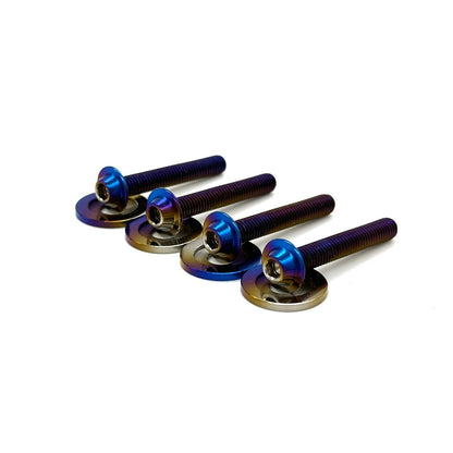 JDC Titanium Trunk Bracket Hardware Kit (Evo 7/8/9) - Graveyard Performance