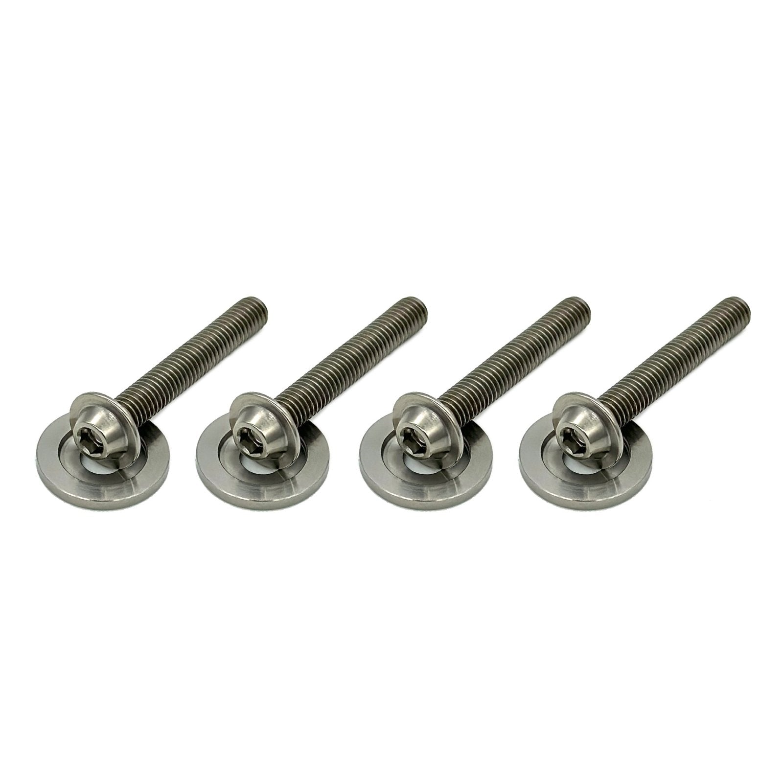 JDC Titanium Trunk Bracket Hardware Kit (Evo 7/8/9) - Graveyard Performance