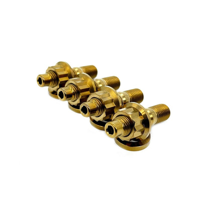 JDC Titanium Turbo to Downpipe Stud Kit (R35 GT-R) - Graveyard Performance