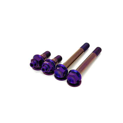 JDC Titanium Turbo to Manifold Hardware Kit for FP Manifolds (Evo 4-9/DSM) - Graveyard Performance