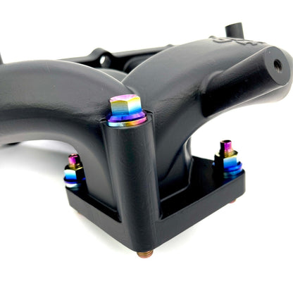 JDC Titanium Turbo to Manifold Hardware Kit for MAP Cast Investment Manifolds (Evo X) - Graveyard Performance