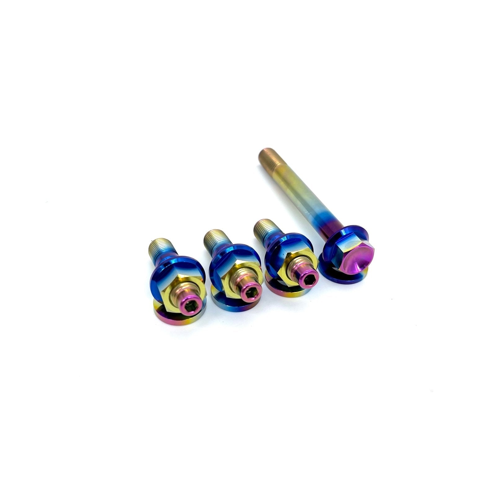 JDC Titanium Turbo to Manifold Hardware Kit for MAP Cast Investment Manifolds (Evo X) - Graveyard Performance