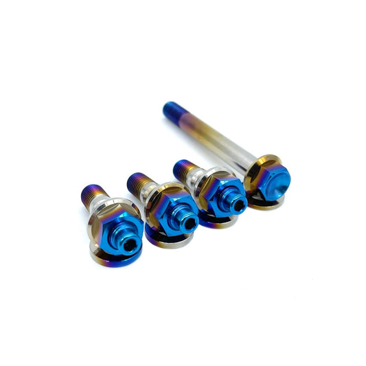 JDC Titanium Turbo to Manifold Hardware Kit for MAP Cast Investment Manifolds (Evo X) - Graveyard Performance