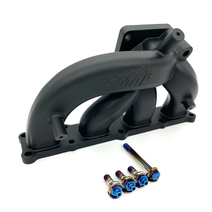 JDC Titanium Turbo to Manifold Hardware Kit for MAP Cast Investment Manifolds (Evo X) - Graveyard Performance