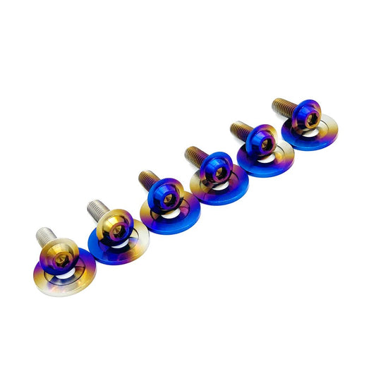 JDC Titanium Universal Fender Hardware (M6x1.0) - Graveyard Performance