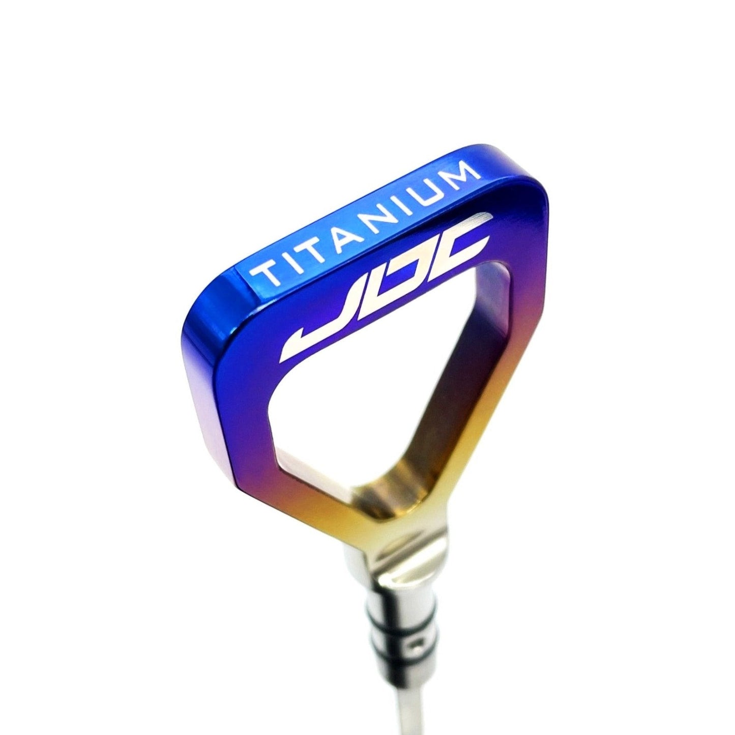 JDC Titanium V1 Oil Dipstick Handle (Evo 7/8/9/X/DSM) - Graveyard Performance