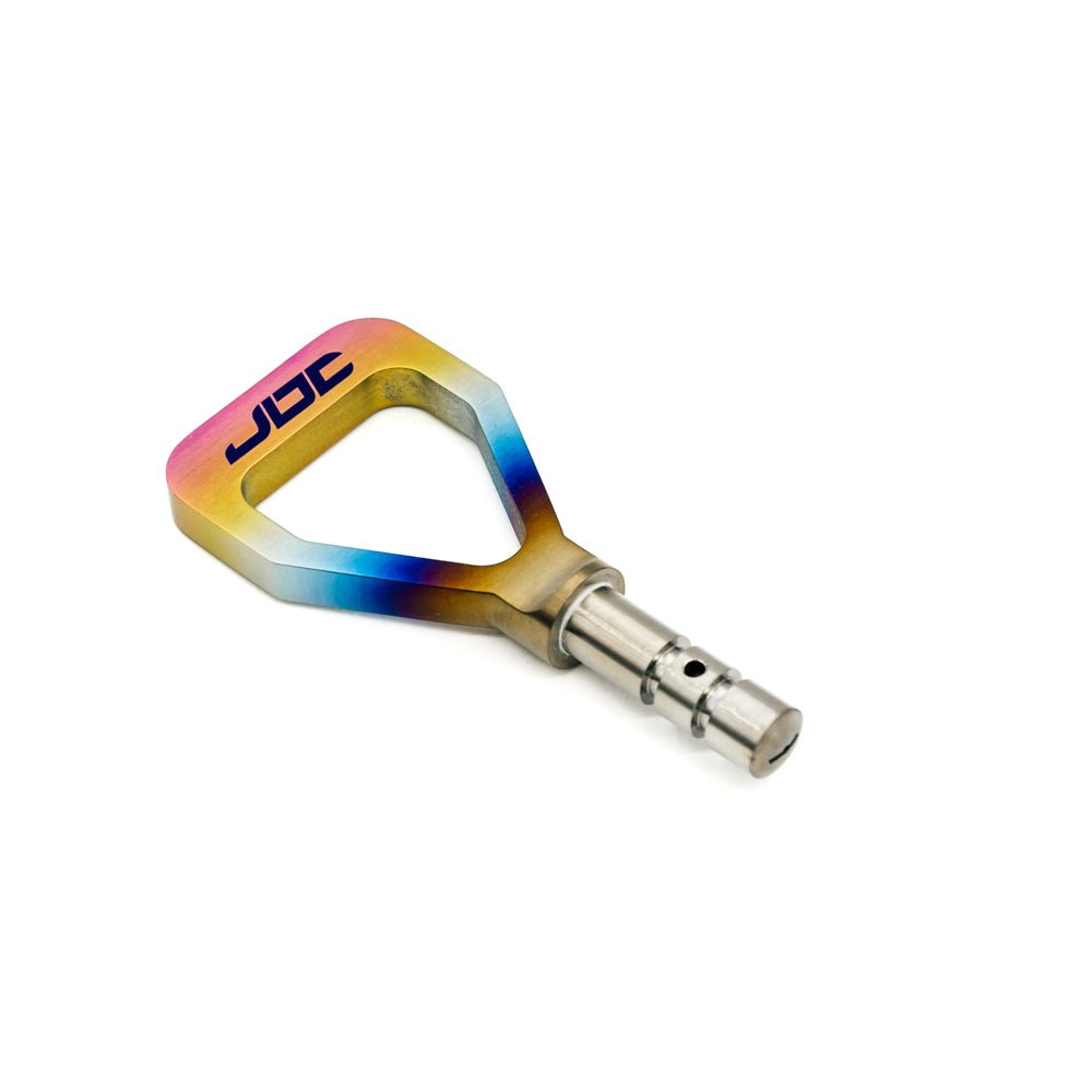 JDC Titanium V1 Oil Dipstick Handle (Evo 7/8/9/X/DSM) - Graveyard Performance