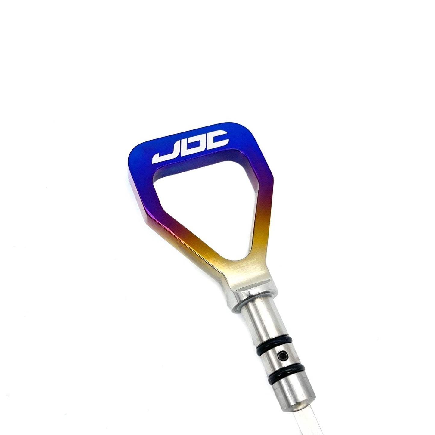 JDC Titanium V1 Oil Dipstick Handle (Evo 7/8/9/X/DSM) - Graveyard Performance
