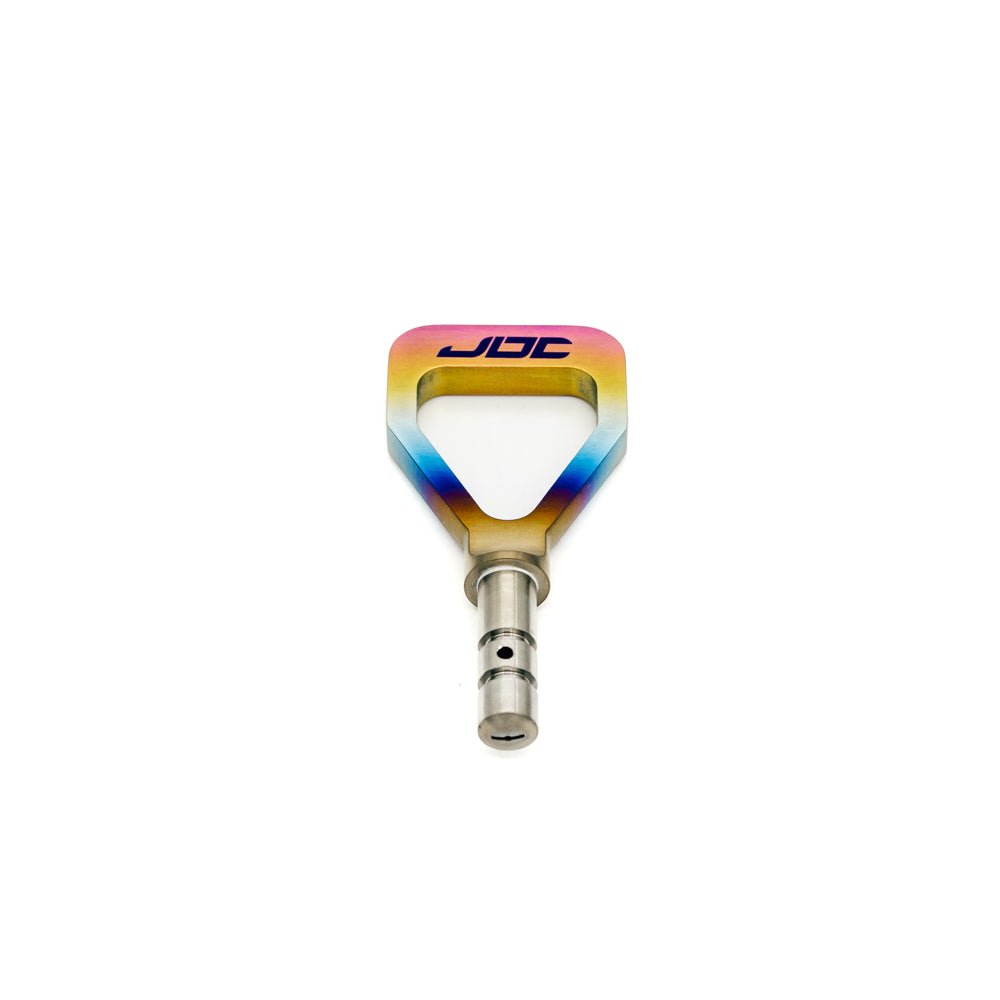 JDC Titanium V1 Oil Dipstick Handle (Evo 7/8/9/X/DSM) - Graveyard Performance