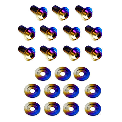 JDC Titanium Valve Cover Hardware Kit (NA Miata) - Graveyard Performance