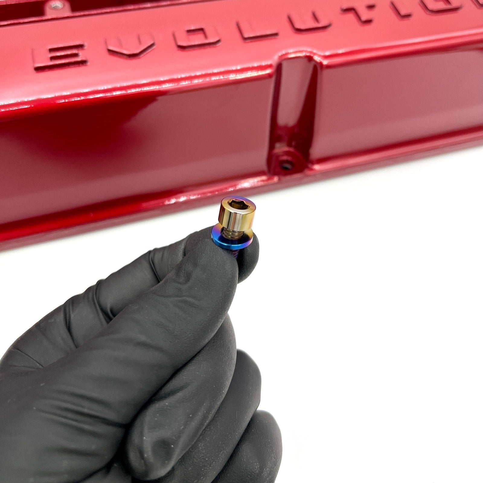 JDC Titanium Valve Cover Hardware Replacement Kit (1G/2G DSM) - Graveyard Performance