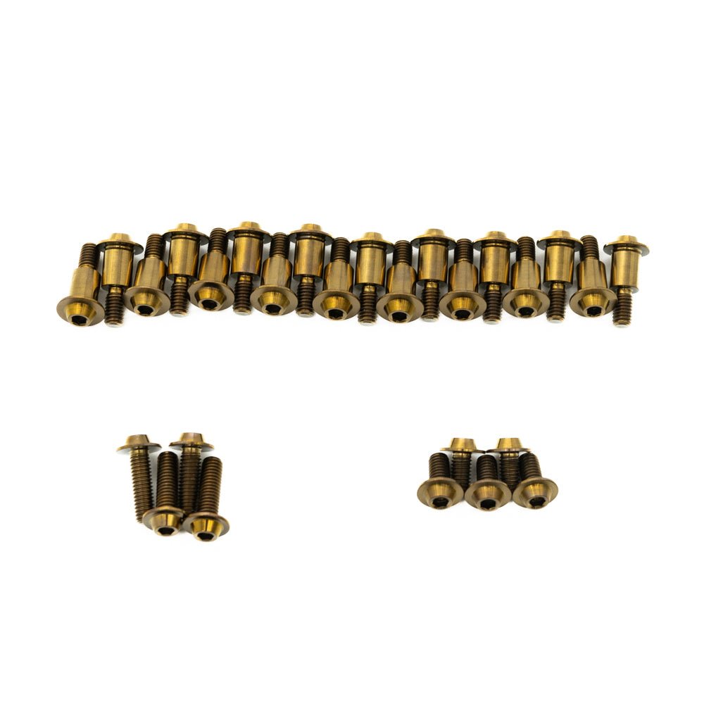JDC Titanium Valve Cover Hardware Replacement Kit (Evo X) - Graveyard Performance