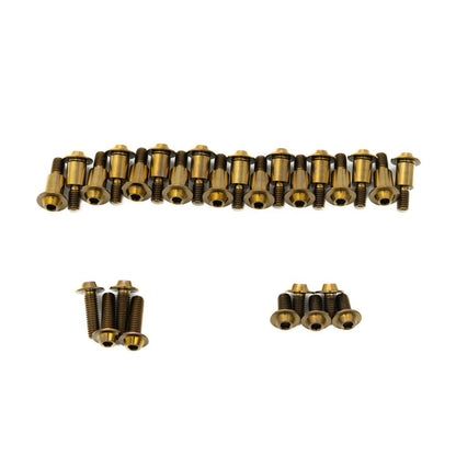 JDC Titanium Valve Cover Hardware Replacement Kit (Evo X) - Graveyard Performance