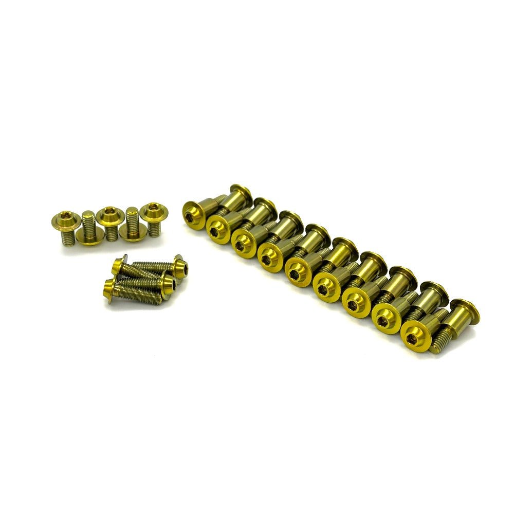 JDC Titanium Valve Cover Hardware Replacement Kit (Evo X) - Graveyard Performance