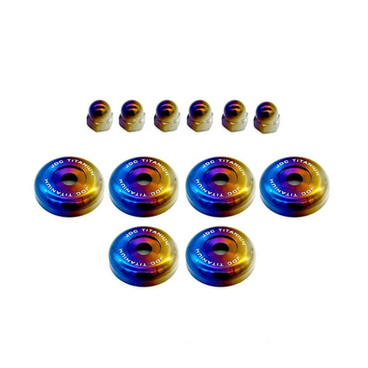 JDC Titanium Valve Cover Hardware Replacement Kit (Honda K20/K24/K24Z) - Graveyard Performance