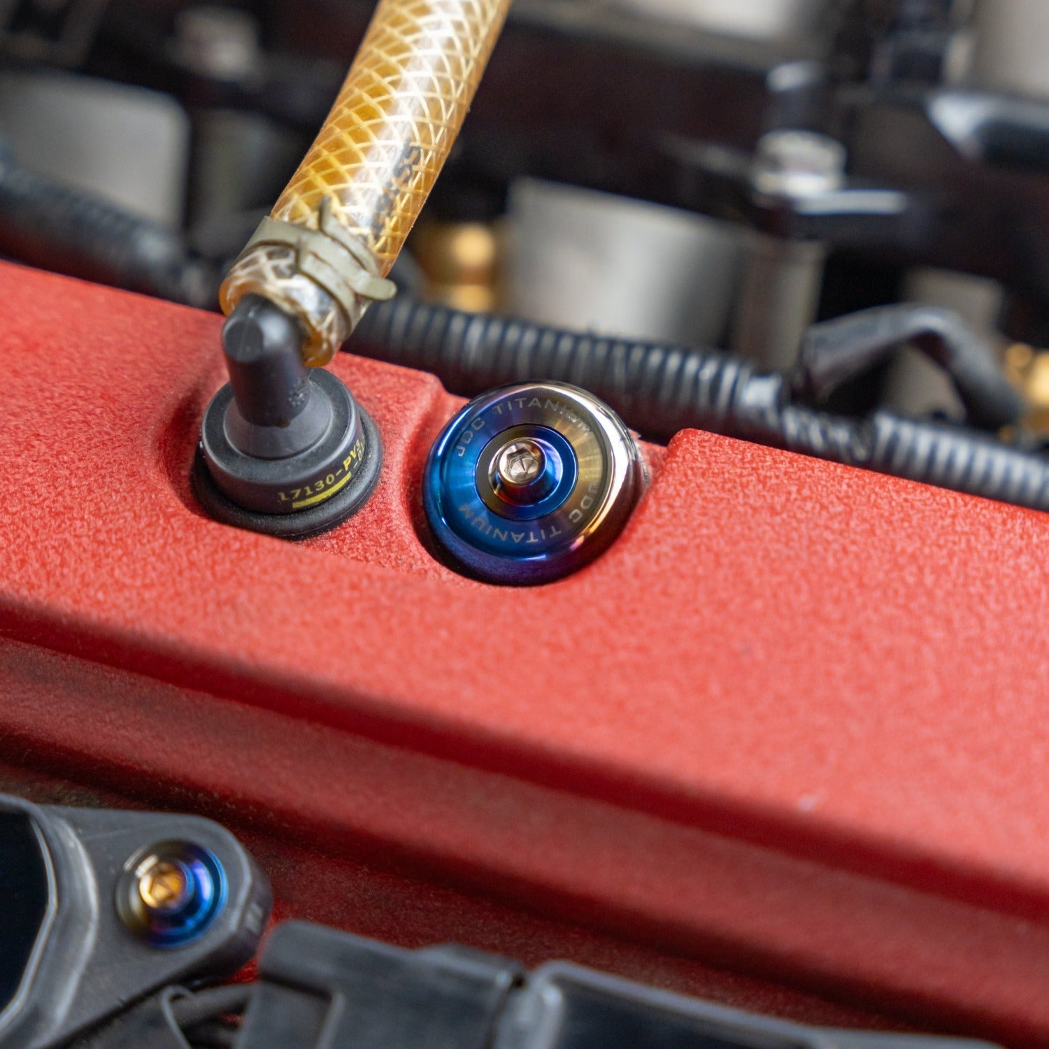 JDC Titanium Valve Cover Hardware Replacement Kit (Honda S2000) - Graveyard Performance