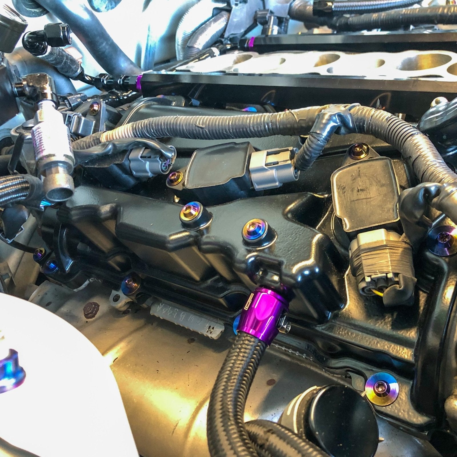 JDC Titanium Valve Cover Hardware Replacement Kit (R35 GT-R) - Graveyard Performance